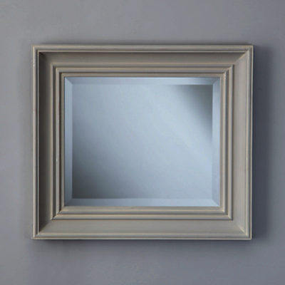 Brissi California Mirror, 46 x 52cm Putty Brissi California Mirror, 46 x 52cm Putty